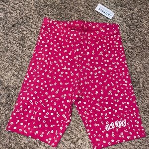Old Navy Printed Long Biker Shorts for Girls